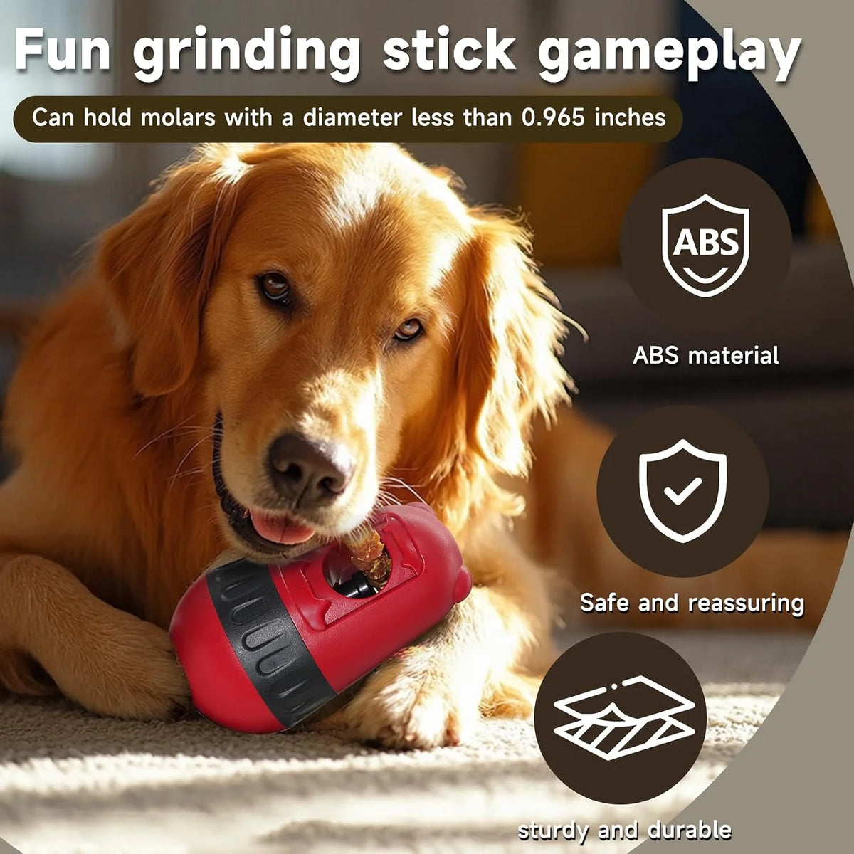 Treat-Dispensing Dog Puzzle Toy