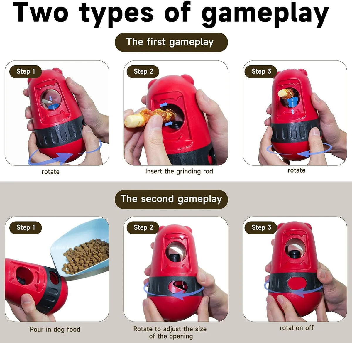 Treat-Dispensing Dog Puzzle Toy