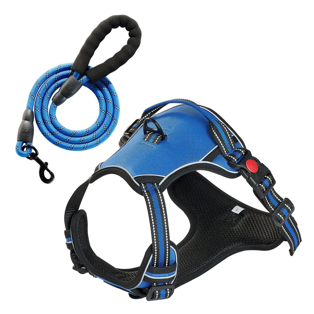 No-Pull Dog Harness & 5ft Leash Set